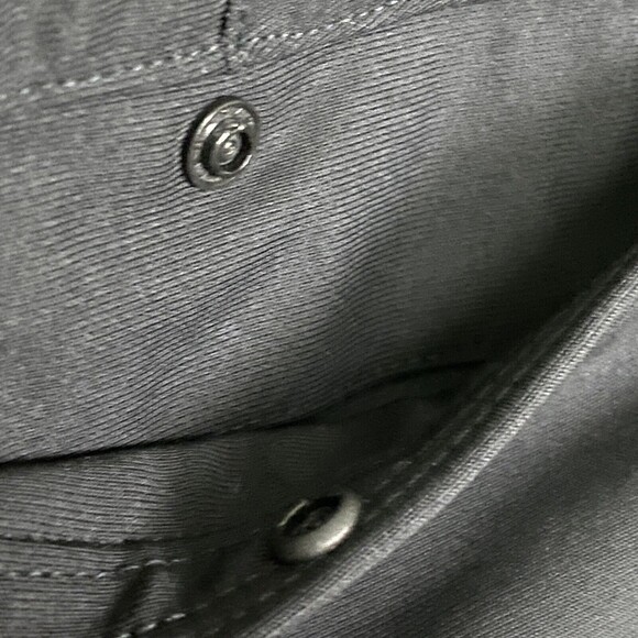 Lululemon Commission Slim Fit Warpstreme Dark Gray Pant Size 31 - Picture 7 of 16